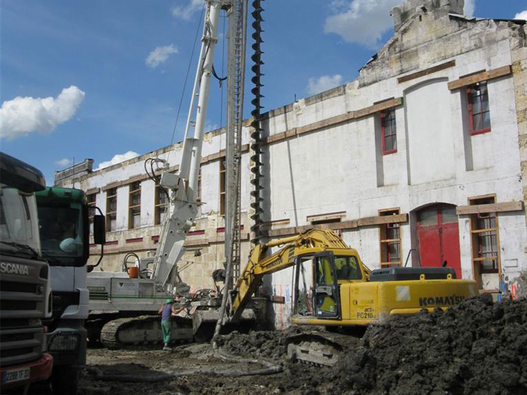 (33) - BORDEAUX - Fondations spéciales de 143 logements